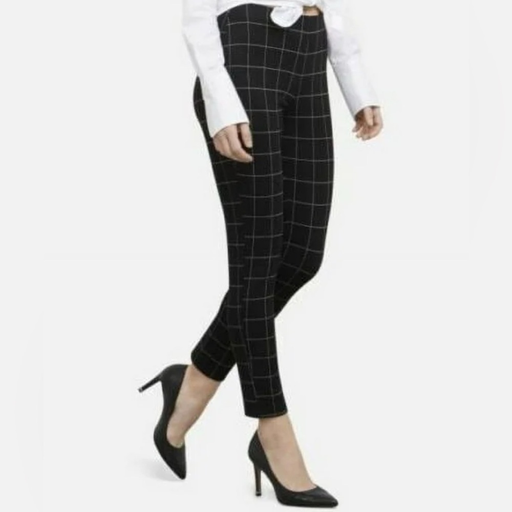 Calvin Klein Black Grid Leggings